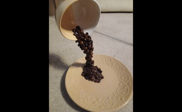 Бриколаж. "Доброе утро! Утренний кофе".