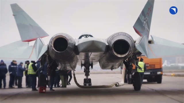 Как в небе выглядит новейший истребитель пятого поколения?