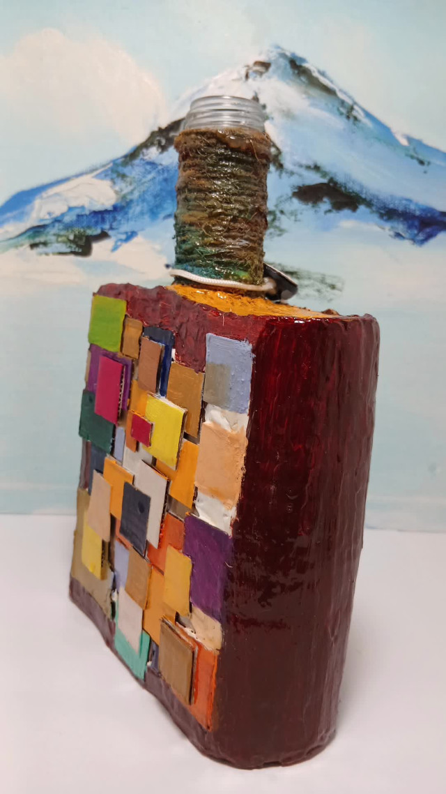 Банановый ликер в винтажной бутылке "Estoy encantado!"