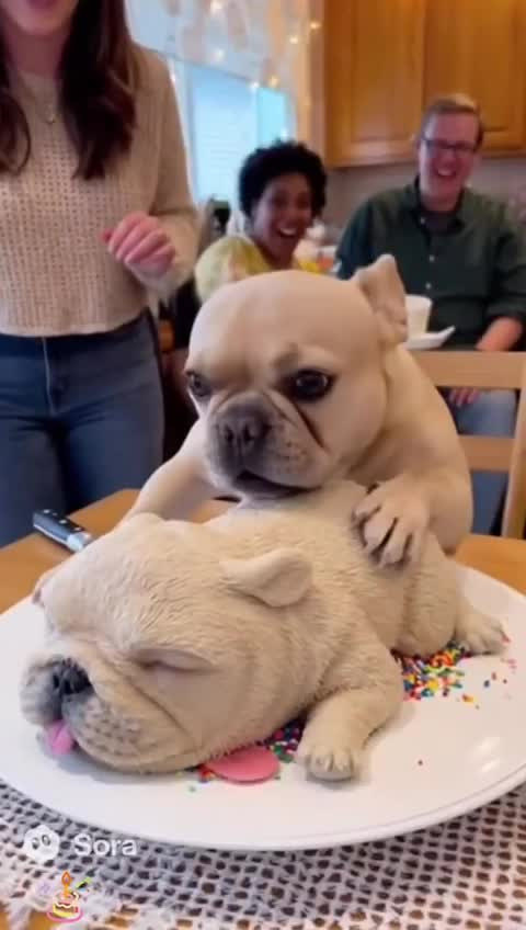 Дипфейк. Реакция животных.