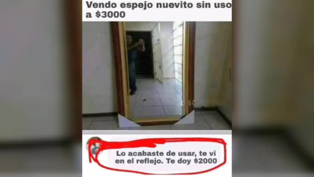 Jugar con el reflejo...