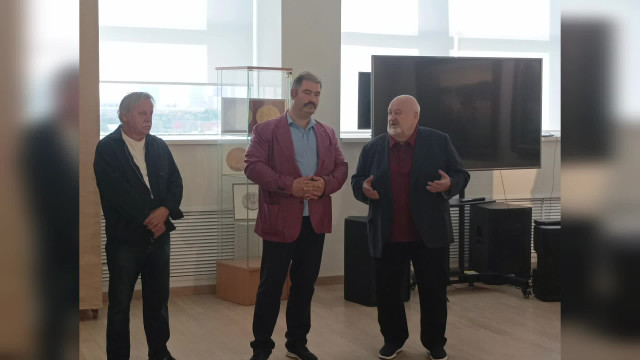 Выставка Заслуженного художника РФ А.А.Шилова во ВГИК им.С.А.Герасимова