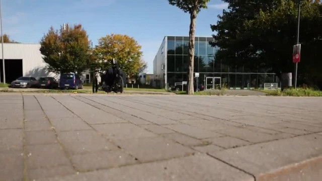 Трехколесный электробайк.