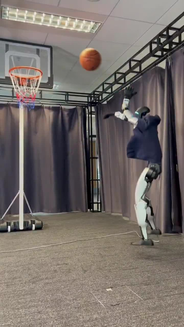 Робот и баскетбол. Обучение.