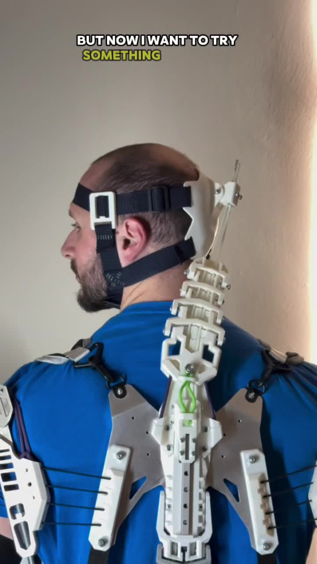 Поможет пассивный экзоскелет!