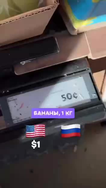 Сравните стоимость продуктов в США и России.