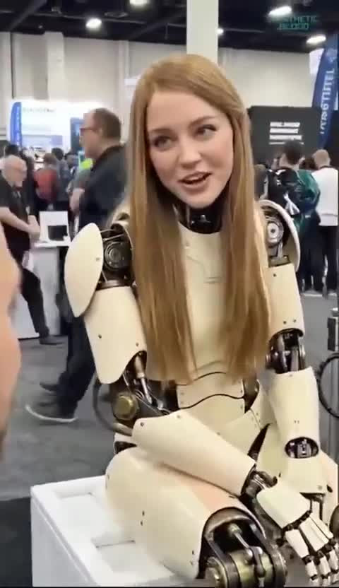 Дипфейк. Роботы они как девушки.