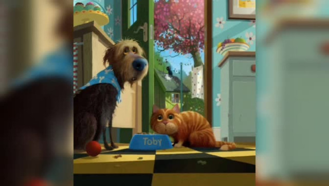 Искусство. Тоби и художник.