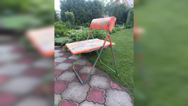 Что можно сделать из баллончиков с краской, которые оказались на даче?